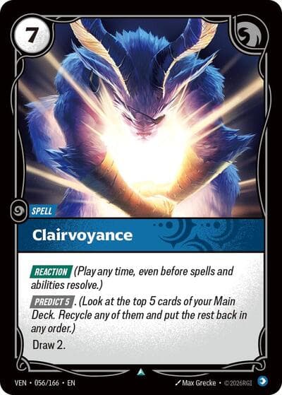Clairvoyance card