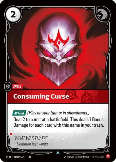 Consuming Curse card