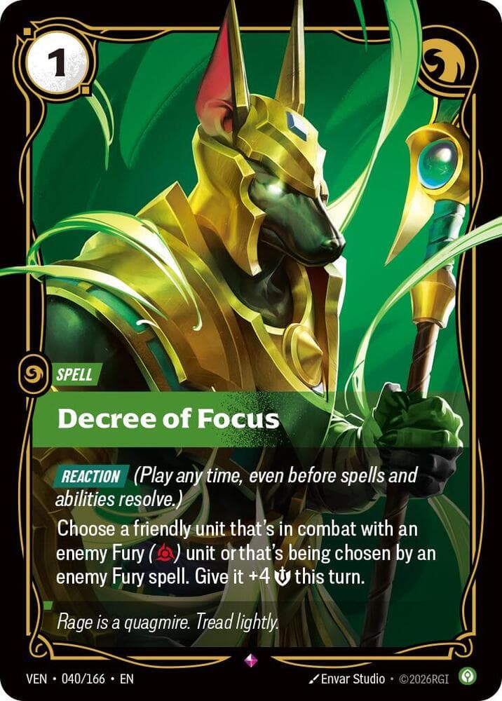 Decree of Focus — Vendetta (#040)
