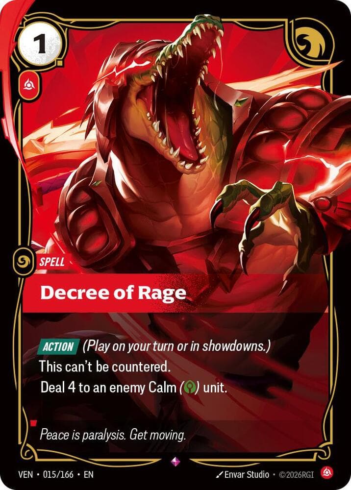 Decree of Rage — Vendetta (#015)