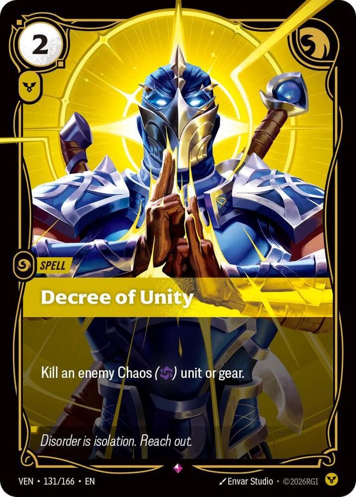 Decree of Unity — Vendetta (#131)