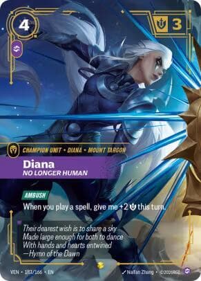 Diana, No Longer Human (Overnumbered) card