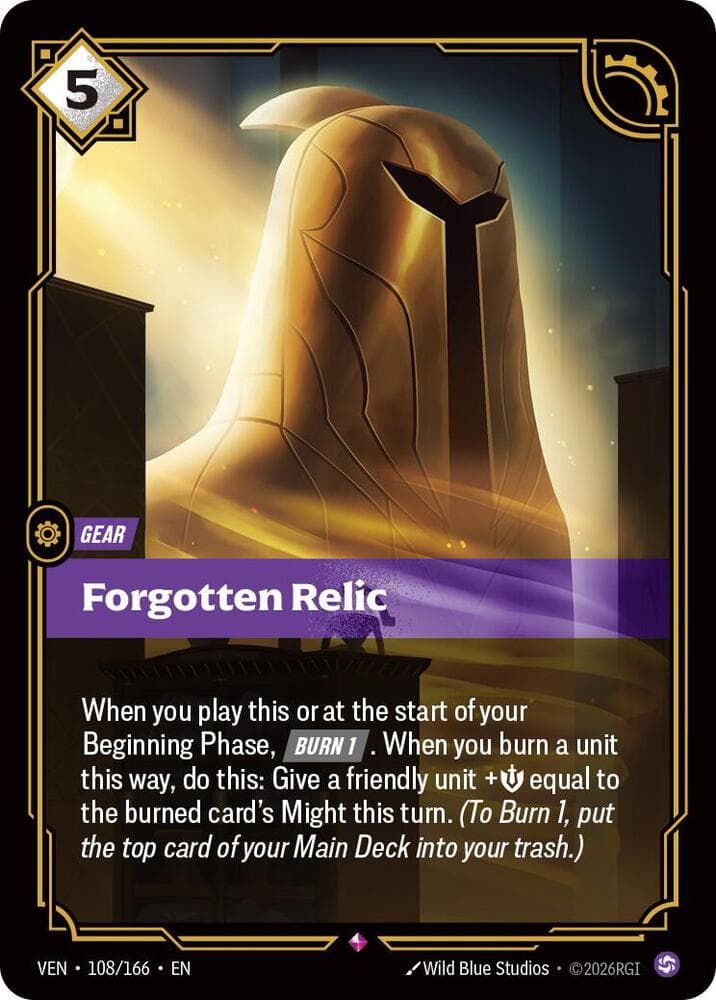 Forgotten Relic — Vendetta (#108)