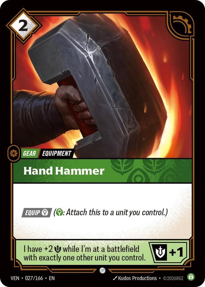 Hand Hammer — Vendetta (#027)