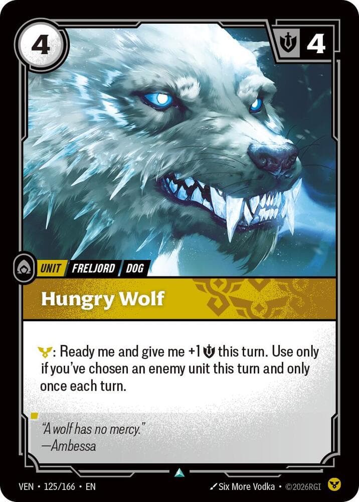 Hungry Wolf — Vendetta (#125)