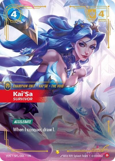 Kai'Sa, Survivor card