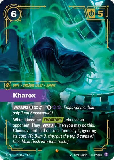 Kharox card