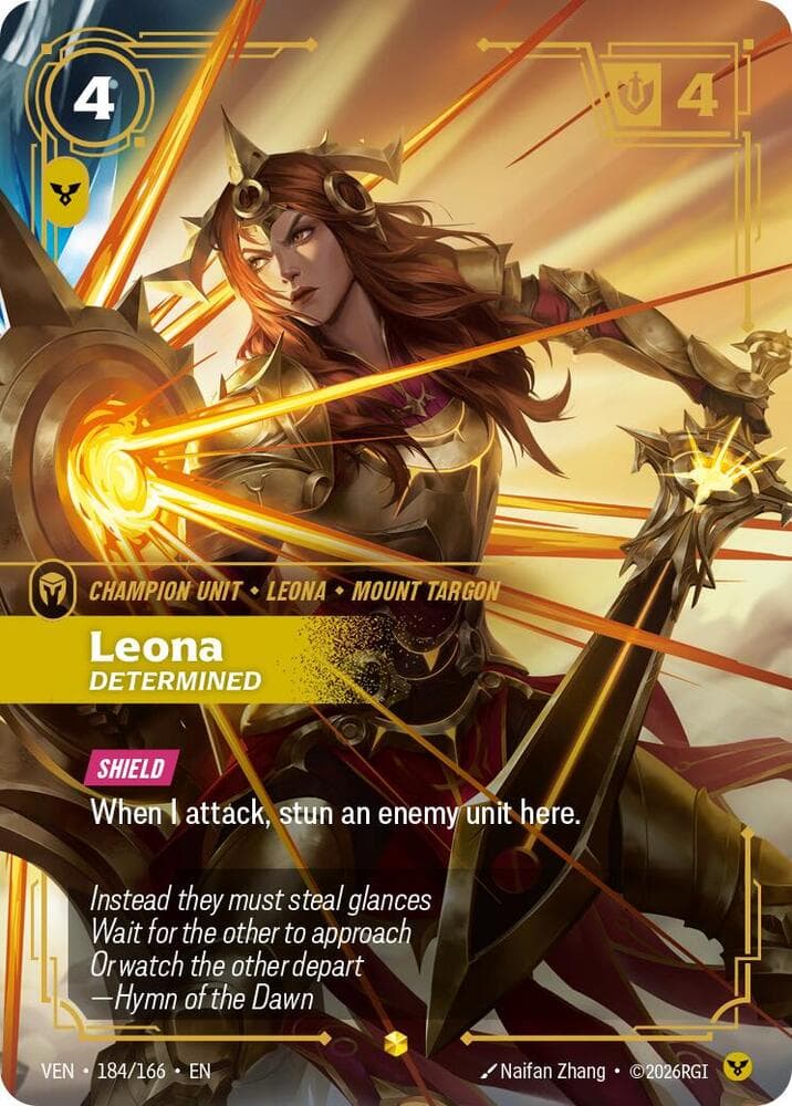 Leona, Determined (Overnumbered) — Vendetta (#184)
