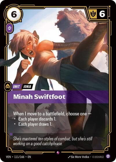 Minah Swiftfoot card