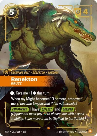 Renekton, Brute card