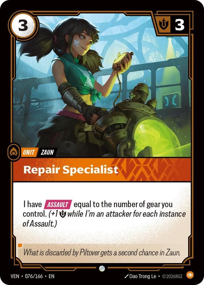 Repair Specialist — Vendetta (#076)