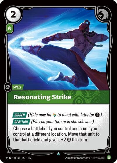 Resonating Strike card
