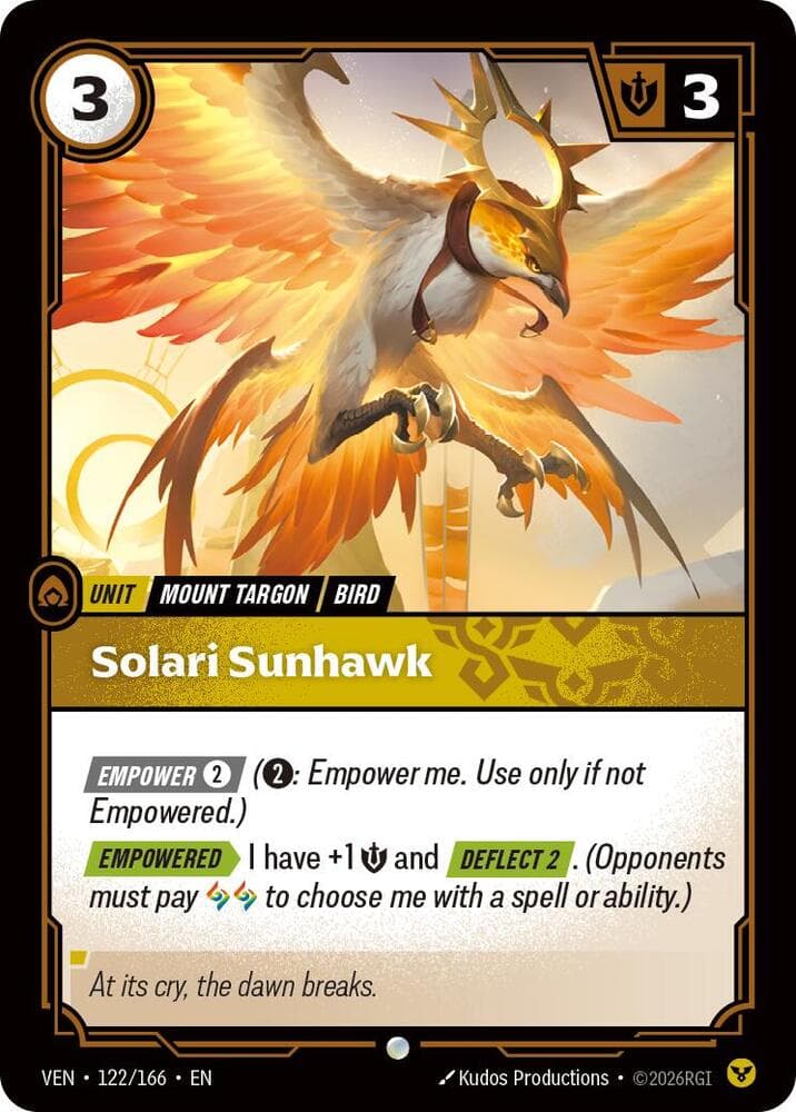 Solari Sunhawk — Vendetta (#122)