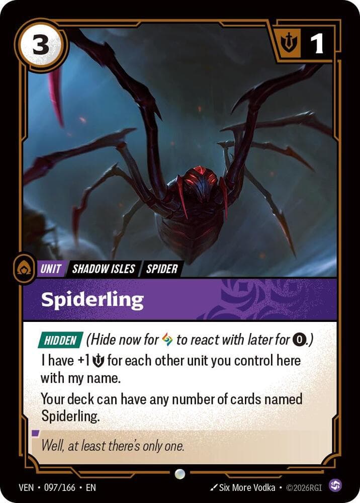 Spiderling — Vendetta (#097)