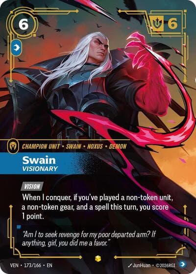 Swain, Visionary card