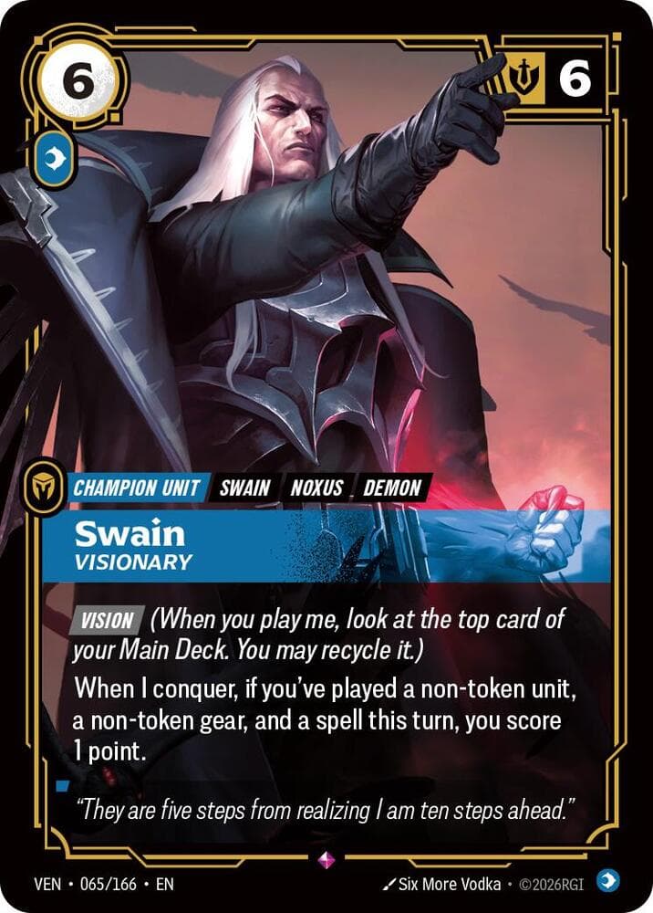 Swain, Visionary — Vendetta (#065)