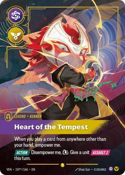Kennen, Heart of the Tempest card