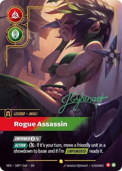 Akali, Rogue Assassin card