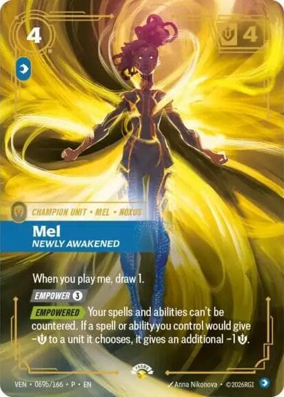Mel, Newly Awakened — Organized Play Promos (#069b)