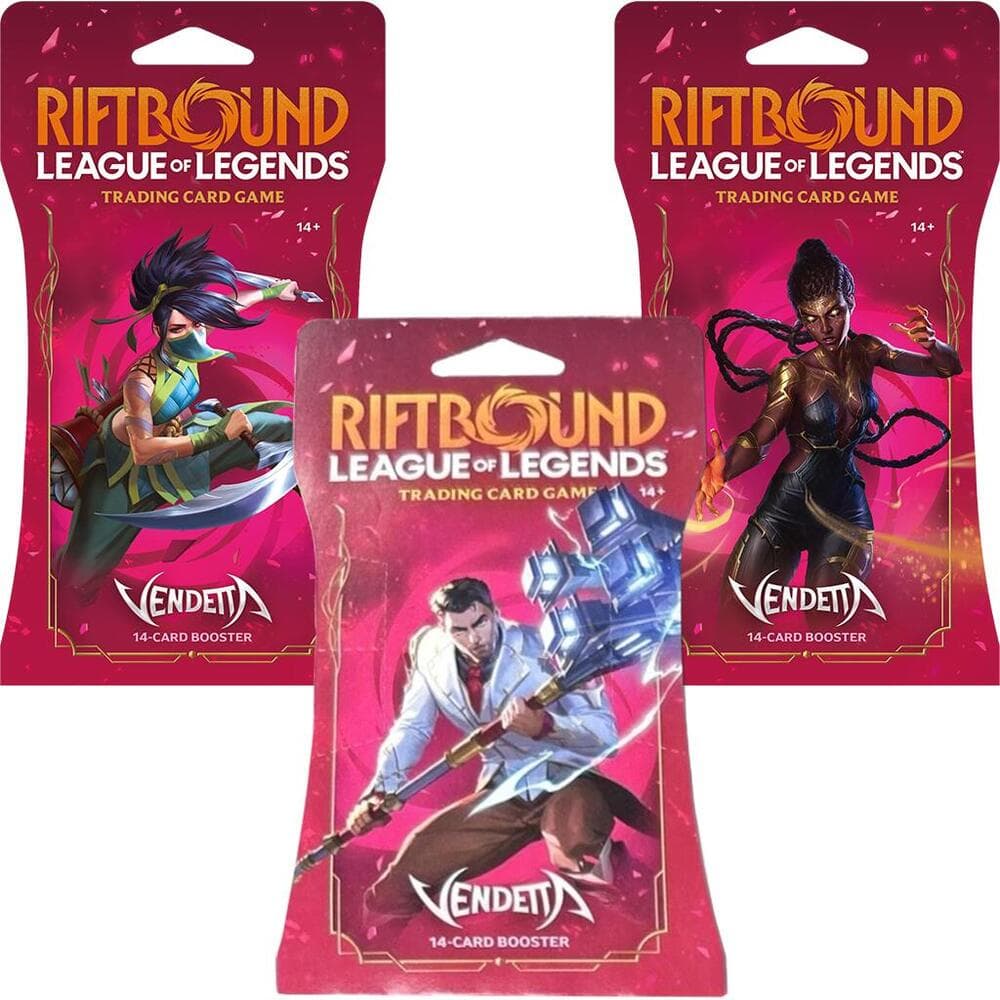 Vendetta - Sleeved Booster Pack Art Bundle [Set of 3] product shot