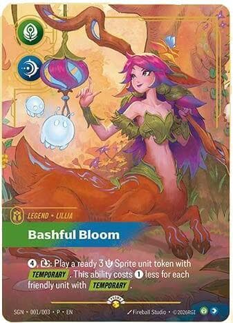 Lillia, Bashful Bloom card
