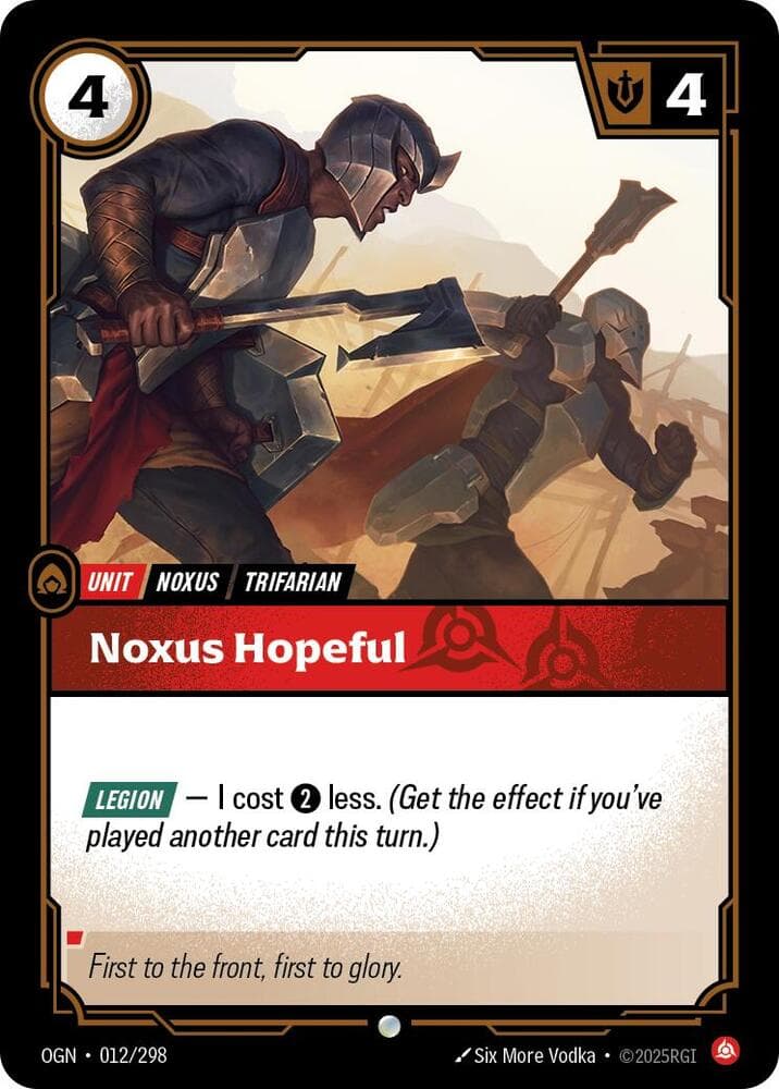 Noxus Hopeful — Origins (#012)