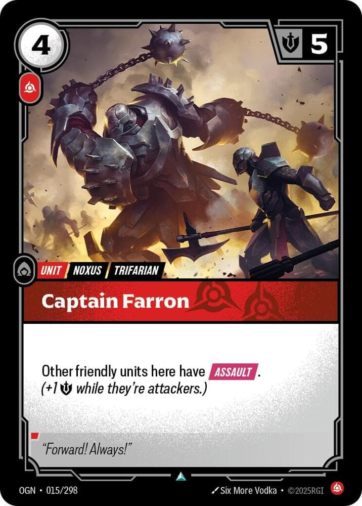 Captain Farron — Origins (#015)