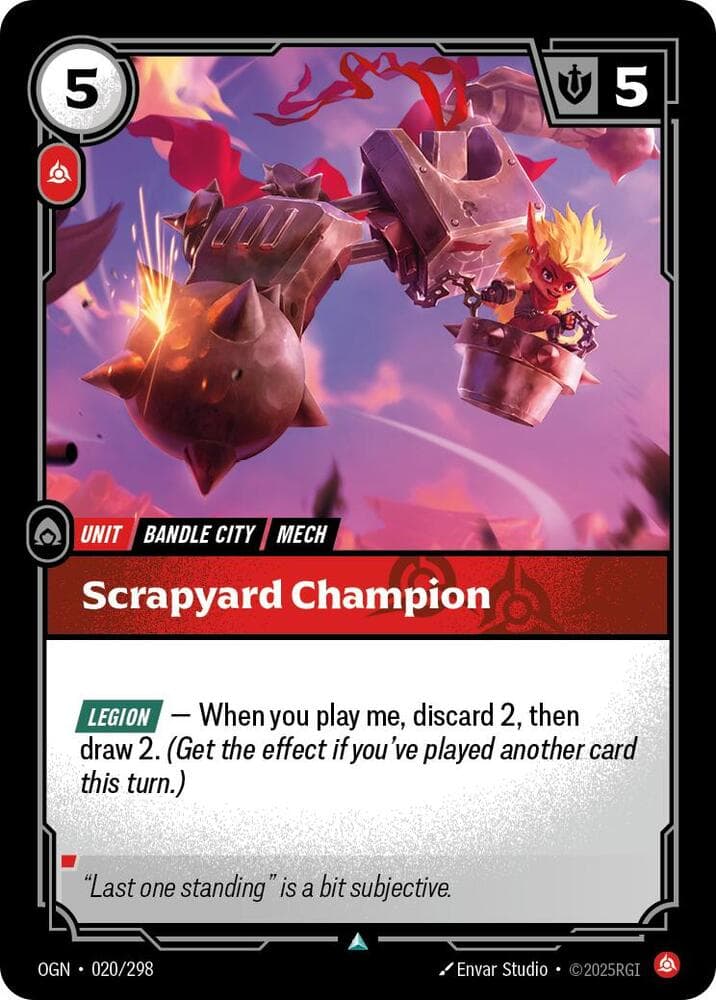 Scrapyard Champion — Origins (#020)