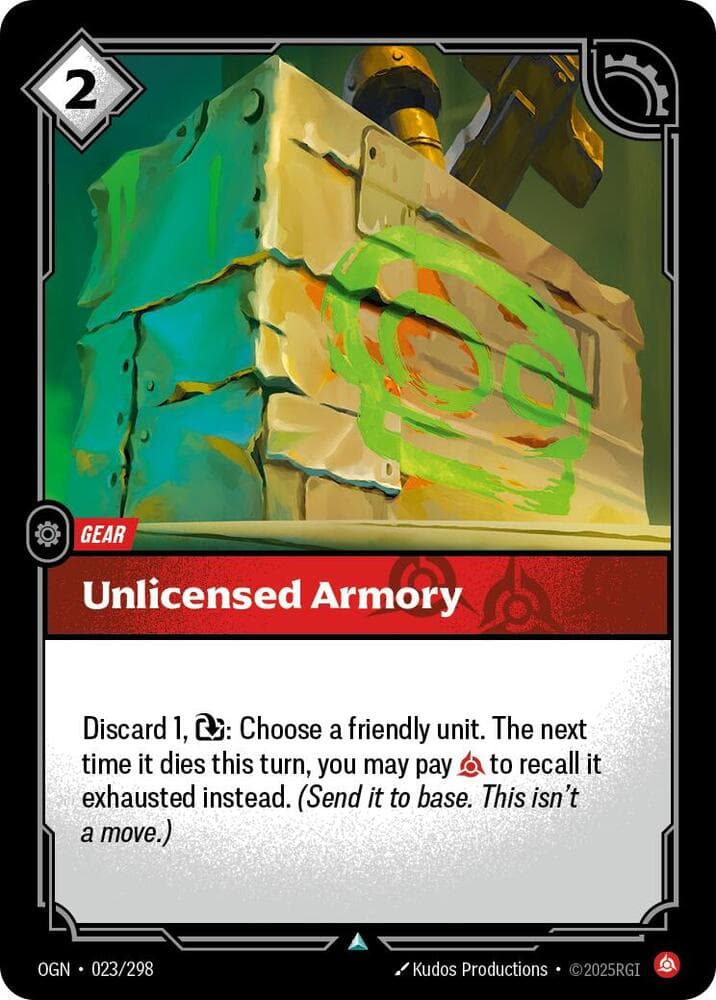 Unlicensed Armory — Origins (#023)