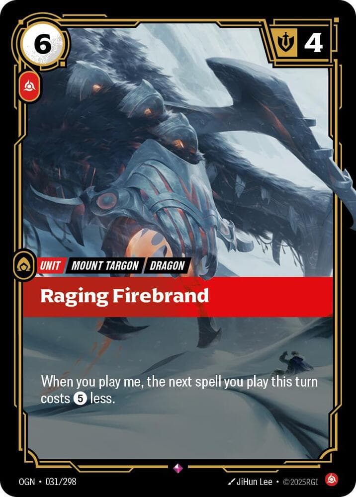 Raging Firebrand — Origins (#031)