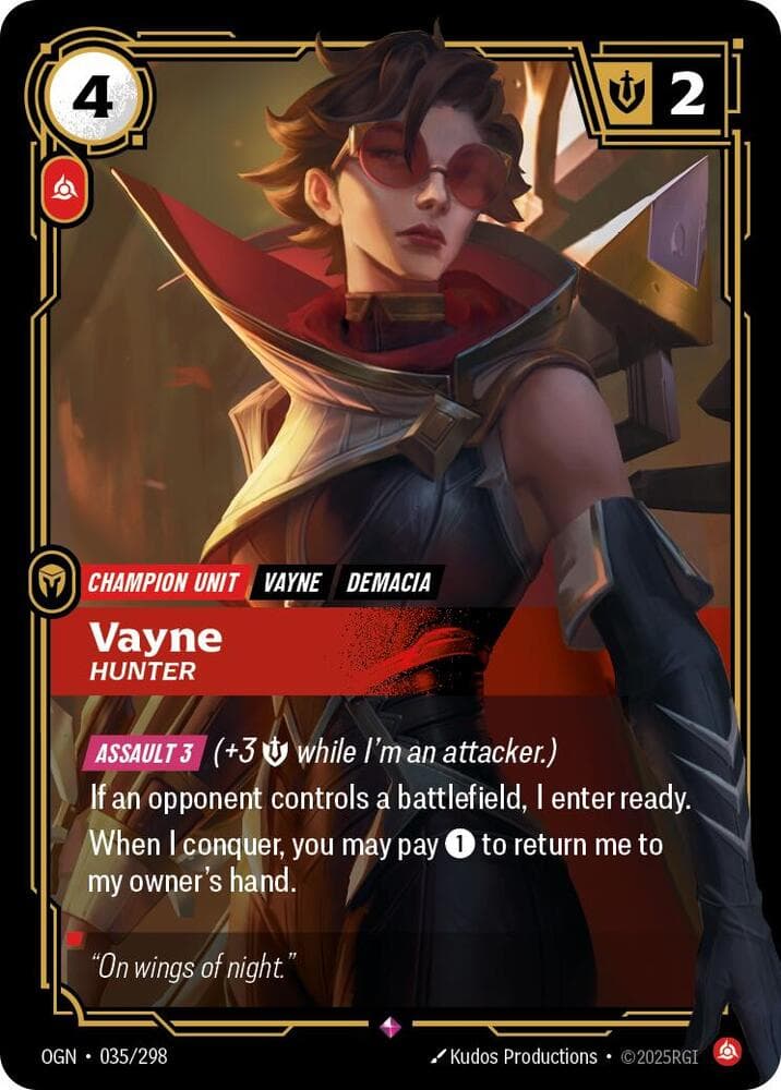 Vayne, Hunter — Origins (#035)