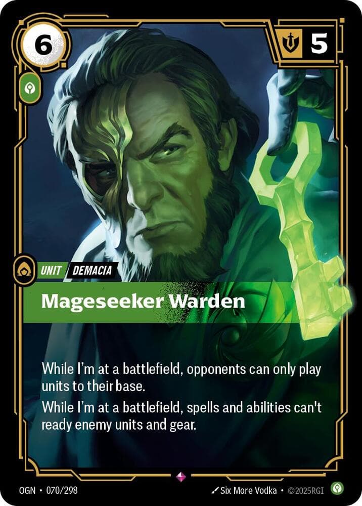 Mageseeker Warden — Origins (#070)