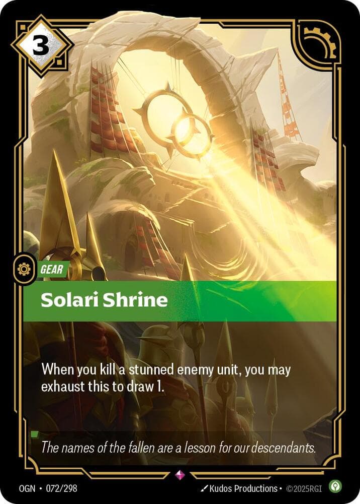 Solari Shrine — Origins (#072)