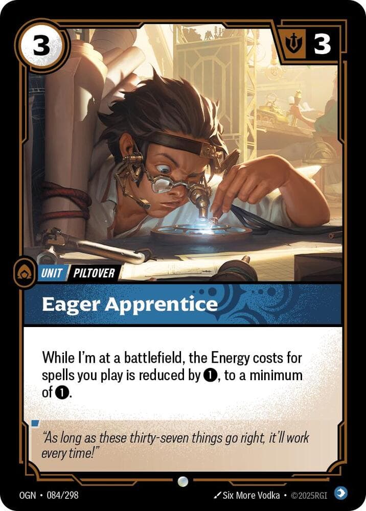 Eager Apprentice — Origins (#084)