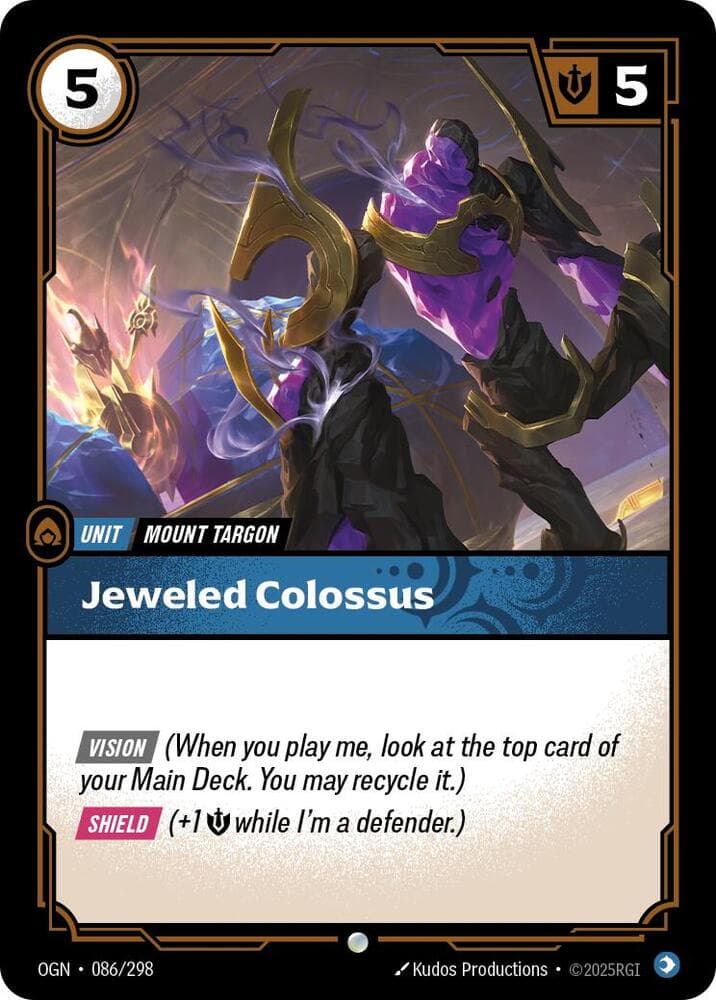 Jeweled Colossus — Origins (#086)
