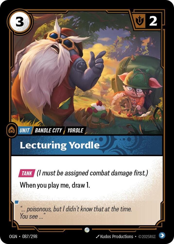 Lecturing Yordle — Origins (#087)