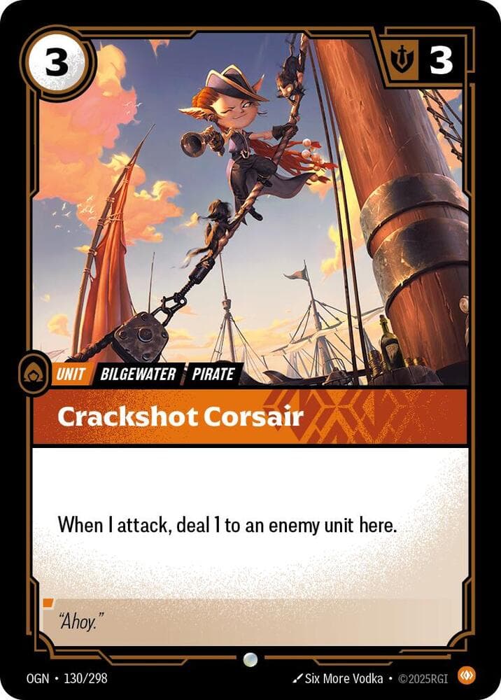 Crackshot Corsair — Origins (#130)