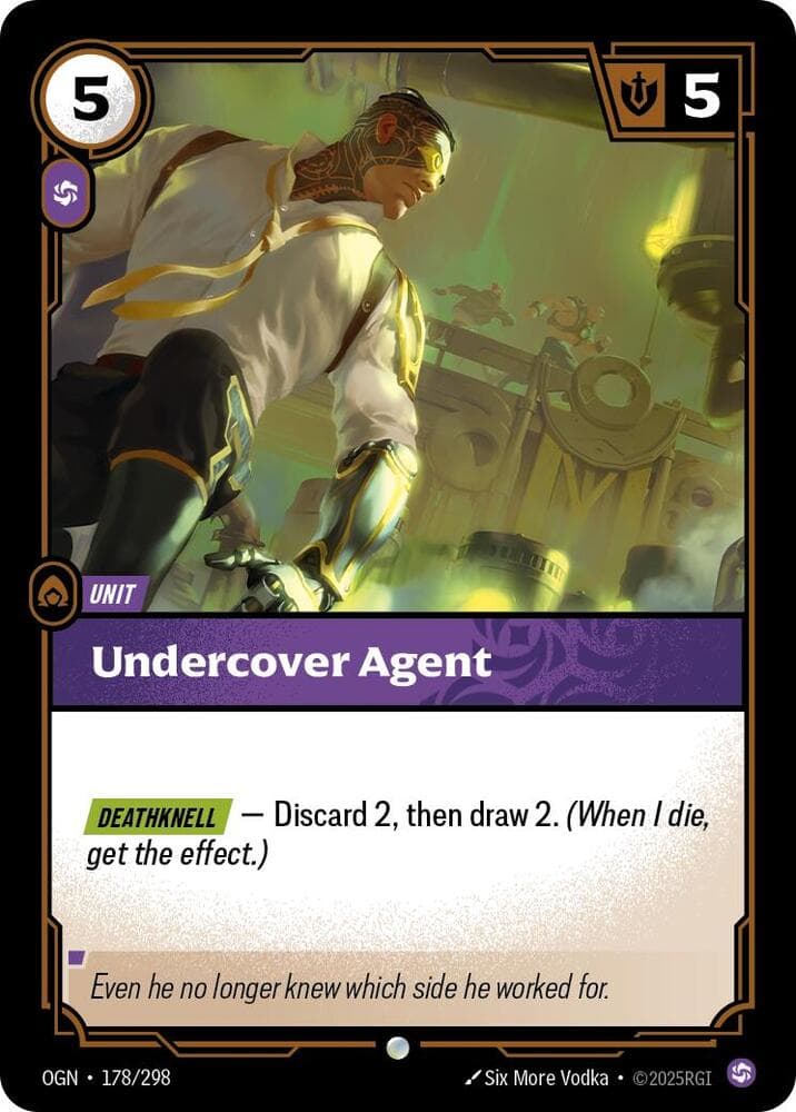 Undercover Agent — Origins (#178)