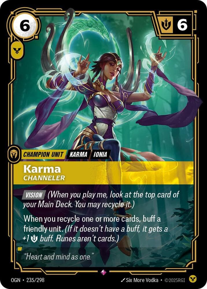 Karma, Channeler — Origins (#235)