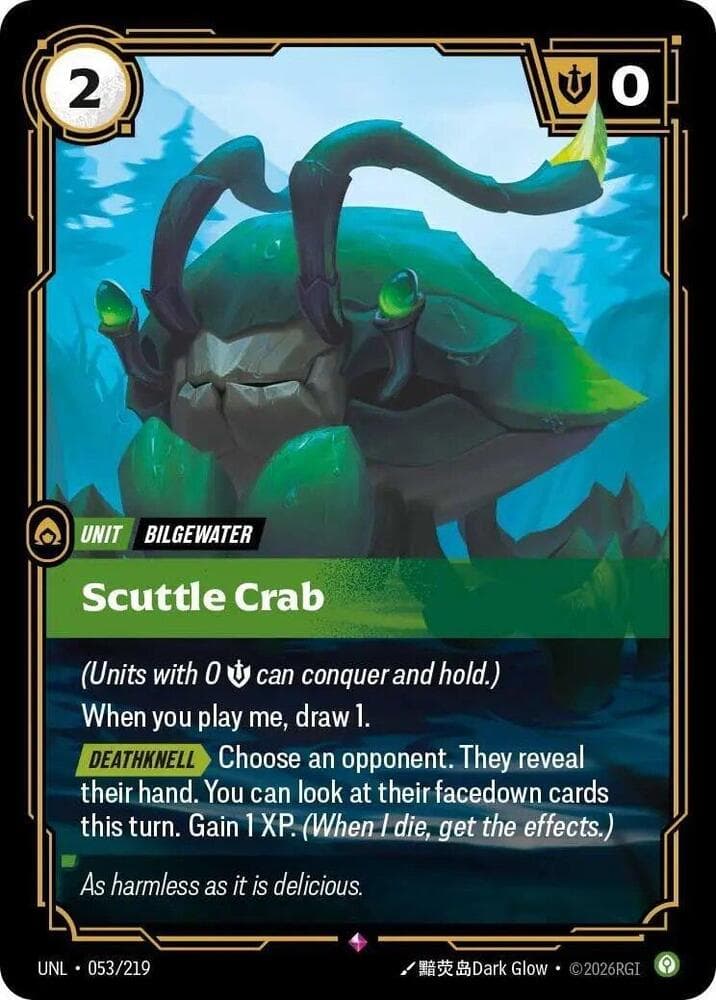 Scuttle Crab — Unleashed (#053)