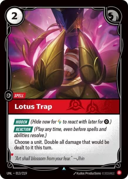 Lotus Trap — Unleashed (#013)