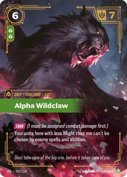 Alpha Wildclaw — Unleashed (#057)