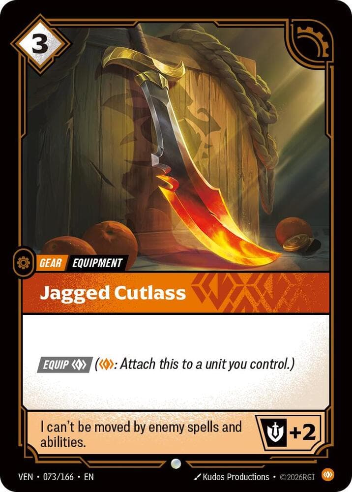 Jagged Cutlass — Vendetta (#073)